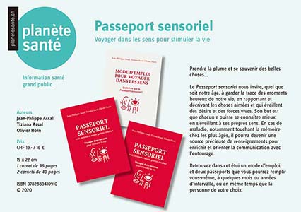 「感性パスポート」の日本語訳 完成と実用 フライヤー